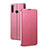 Leather Case Stands Flip Cover T01 Holder for Xiaomi Redmi Note 8T Pink