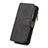 Leather Case Stands Flip Cover T02 Holder for Apple iPhone XR Black