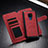 Leather Case Stands Flip Cover T02 Holder for Huawei Mate 20 Red