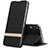Leather Case Stands Flip Cover T02 Holder for Huawei P30 Black