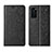 Leather Case Stands Flip Cover T02 Holder for Huawei P40 Black