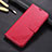 Leather Case Stands Flip Cover T02 Holder for Oppo RX17 Pro Red