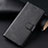 Leather Case Stands Flip Cover T02 Holder for Samsung Galaxy S20 Plus 5G Black