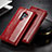 Leather Case Stands Flip Cover T02 Holder for Samsung Galaxy S9 Plus