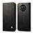 Leather Case Stands Flip Cover T02 Holder for Xiaomi Mi 10i 5G Black