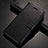 Leather Case Stands Flip Cover T02 Holder for Xiaomi Redmi Note 8 Black