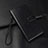 Leather Case Stands Flip Cover T02 Holder for Xiaomi Redmi Note 8 Pro Black