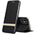 Leather Case Stands Flip Cover T03 Holder for Apple iPhone 11 Black