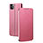 Leather Case Stands Flip Cover T03 Holder for Apple iPhone 11 Pro Pink