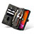 Leather Case Stands Flip Cover T03 Holder for Apple iPhone 12 Mini