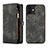 Leather Case Stands Flip Cover T03 Holder for Apple iPhone 12 Mini