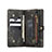 Leather Case Stands Flip Cover T03 Holder for Apple iPhone 12 Mini