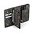 Leather Case Stands Flip Cover T03 Holder for Apple iPhone 12 Mini