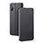 Leather Case Stands Flip Cover T03 Holder for Huawei P30 Black