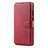 Leather Case Stands Flip Cover T03 Holder for Huawei P30 Lite Red