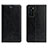 Leather Case Stands Flip Cover T03 Holder for Huawei P40 Black