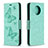 Leather Case Stands Flip Cover T03 Holder for Xiaomi Mi 10T Lite 5G Matcha Green