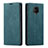 Leather Case Stands Flip Cover T03 Holder for Xiaomi Poco M2 Pro Green