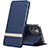 Leather Case Stands Flip Cover T04 Holder for Apple iPhone 11 Pro Blue