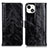Leather Case Stands Flip Cover T04 Holder for Apple iPhone 13 Black