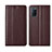 Leather Case Stands Flip Cover T04 Holder for Oppo A52