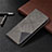 Leather Case Stands Flip Cover T04 Holder for Xiaomi Mi 10T Lite 5G Gray