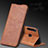 Leather Case Stands Flip Cover T04 Holder for Xiaomi Redmi Note 8 (2021) Orange