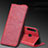 Leather Case Stands Flip Cover T04 Holder for Xiaomi Redmi Note 8 (2021) Red