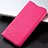 Leather Case Stands Flip Cover T05 Holder for Huawei Honor 20E Hot Pink