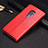 Leather Case Stands Flip Cover T05 Holder for Huawei Mate 20 X 5G Red