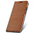 Leather Case Stands Flip Cover T05 Holder for Huawei P30 Lite Brown