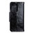 Leather Case Stands Flip Cover T05 Holder for Huawei P40 Pro+ Plus Black