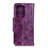 Leather Case Stands Flip Cover T05 Holder for Huawei P40 Pro+ Plus Purple