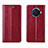 Leather Case Stands Flip Cover T05 Holder for Oppo Ace2 Red