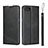 Leather Case Stands Flip Cover T05 Holder for Oppo R17 Neo Black