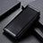 Leather Case Stands Flip Cover T05 Holder for Oppo Reno4 5G Black