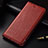 Leather Case Stands Flip Cover T05 Holder for Samsung Galaxy A90 4G