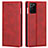 Leather Case Stands Flip Cover T05 Holder for Samsung Galaxy Note 20 Ultra 5G Red