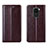 Leather Case Stands Flip Cover T05 Holder for Xiaomi Redmi Note 9