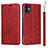 Leather Case Stands Flip Cover T06 Holder for Apple iPhone 11 Red