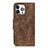 Leather Case Stands Flip Cover T06 Holder for Apple iPhone 14 Pro Max