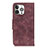 Leather Case Stands Flip Cover T06 Holder for Apple iPhone 14 Pro Max