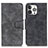 Leather Case Stands Flip Cover T06 Holder for Apple iPhone 14 Pro Max Black