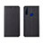 Leather Case Stands Flip Cover T06 Holder for Huawei Honor 20 Lite Black