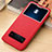 Leather Case Stands Flip Cover T06 Holder for Huawei Nova 6 5G Red