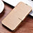Leather Case Stands Flip Cover T06 Holder for Huawei P30 Lite Gold