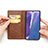 Leather Case Stands Flip Cover T06 Holder for Samsung Galaxy Note 20 5G
