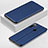 Leather Case Stands Flip Cover T06 Holder for Xiaomi Redmi Note 8 Blue