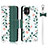 Leather Case Stands Flip Cover T07 Holder for Apple iPhone 11 Green