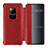 Leather Case Stands Flip Cover T07 Holder for Huawei Mate 20 Red